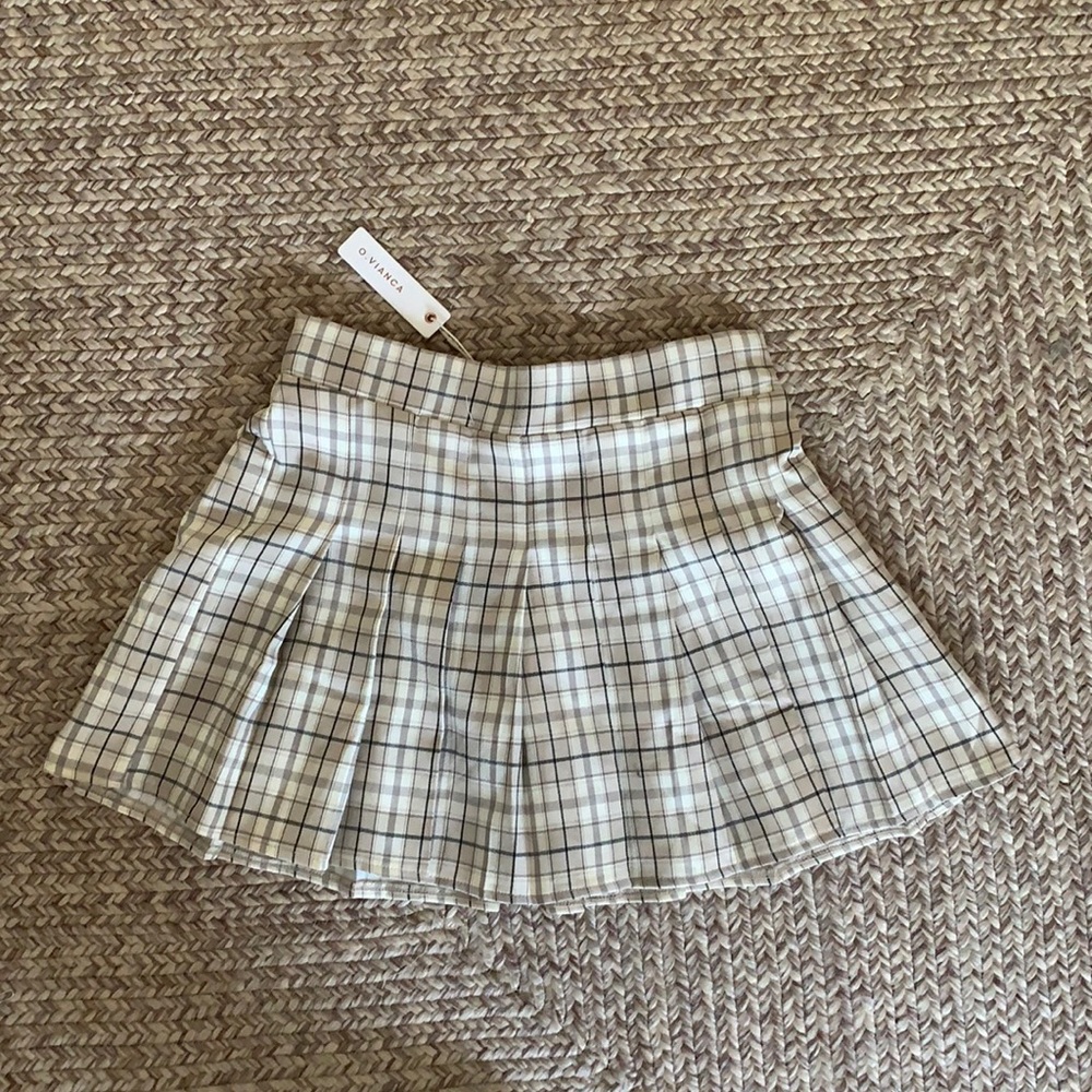Vintage Plaid Skirt